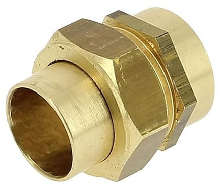 Arcanaute - Raccord laiton à souder - Raccord union 3 pièces 340 GCU femelle 1 (26/34) - Tube Cuivre Ø28 - Arcanaute