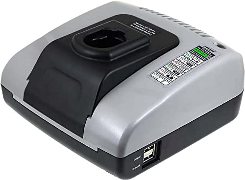 Batterie type de batterie de net Chargeur de batterie avec USB pour Black & Decker Firestorm A9276, 7,2 V-18 V