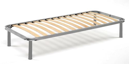 Talamo Italia - Rete letto singolo Manila, Rete ortopedica in multistrato di betulla a 13 doghe, 100% Made in Italy, Cm 90x190h 34