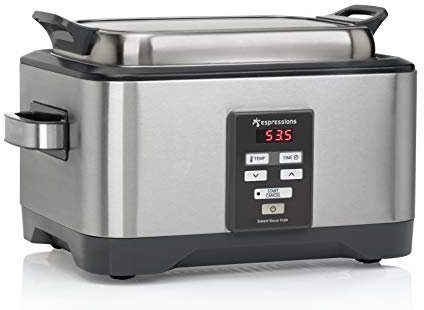 Espressions cuiseur sous videsmart, 5,5 litres, avec minuterie, réglable de 0,5 degrés