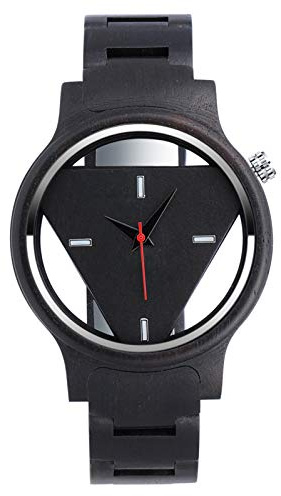 SUPBRO Holzuhren Herren & Damen Unisex Holzuhr Holz-Armbanduhr Analoge Quarzwerk Uhren Armband Einzigartige