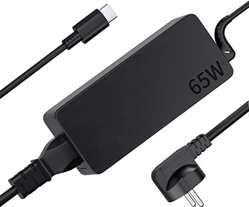 65W USB-C PD Netzteil Ladegerät für Lenovo Laptop Ladekabel für Lenovo ThinkPad X1 Carbon T14 T15 E14 E15 L13 L14 L15 X13 T480 T490 T580 T590 X380 E580 E590 E595 Yoga C740 720 730-13ikb C930 C940