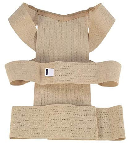 Haltungskorrektur Erwachsene Kinder Schlüsselbein Wirbelsäule Stützgürtel Orthese Korsett Orthopädische Taille Schulter Rückenstütze Stützgürtel Haltungskorrektur Rückenstütze (Size : L) ( L)