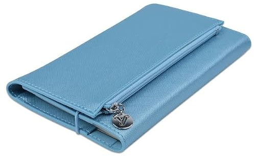 Victoria's Journals 7363 Zipco Clutch 3.6x6.6 oz. 96 yp. Draw. A. Blue