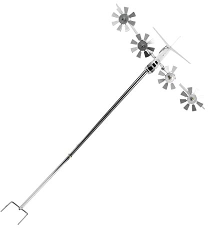 ORFOFE Outdoor Garten Deko Flugzeug Windmühle Langlebige Gartenornament Für Lebendige Im Garten Oder Park Kompakte