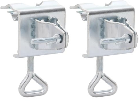 vidaXL Sonnenschirmhalter 2 STK., Sonnenschirm Halterung Schirmhalter für Balkon, Schirmständer Balkonschirmhalter, 32mm Verzinkter Stahl