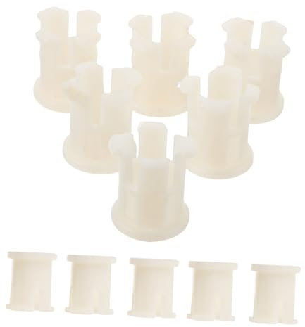 BCOATH 20pcs Small Caster Stem Sleeves for Chair Feet Plastic Wheel Socket Inserts with Fine Workmanship Wear-resistant Caster Socket for Office Chairs and Furniture
