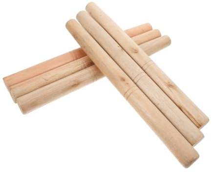 MINAOLULUS 6pezzi Manico Legno Antiscivolo Per Asce e Attrezzi Da Giardino Sostituzioni Ergonomiche Per Martelli e Zappe Resistente e Versatile
