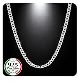 QUADRI - Kette Herren Silber | Silberkette 925 Silber - Halskette Herren | Geschenkidee für Geburtstag, Jahrestag, Valentinstag