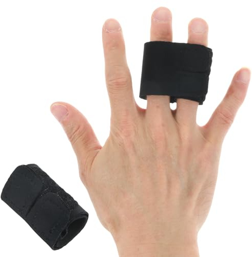 Abeillo Finger Splint Wraps Reusable Finger's Buddy Tape, Adjustable Finger's Brace Trigger, Finger Buddy Splints Mallet Fingers Guards for Arthritis Sport Fingers Support Sleeves Protector
