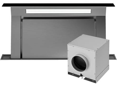 Falmec Downdraft 90 Tischhaube Schwarz