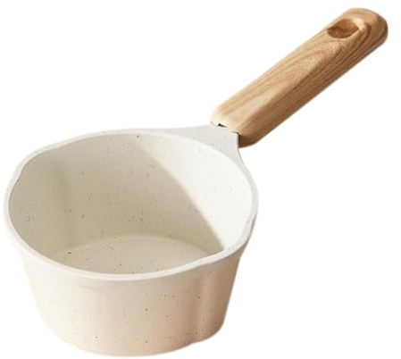 Pentola Antiaderente Pentola Per Il Latte - Pèntola Scalda Burro, Rivestimento In In Pietra Compatibile Con Induzione IH Facile Da Pulire, Peņtola Scalda Burro Per Condimenti Pèr Zuppe P