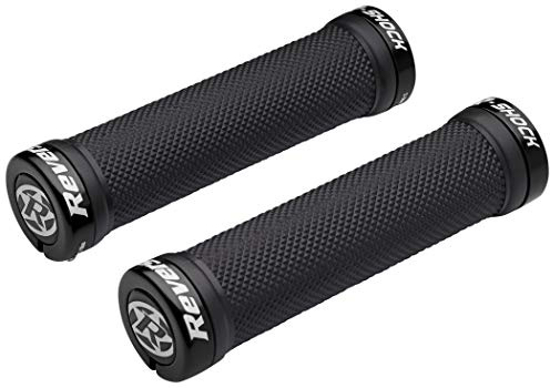 Reverse Grip R-Shock Soft Compound Fahrrad Schraubgriffe schwarz/schwarz: Größe: 29mm