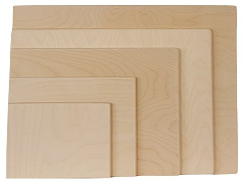 Wooden Watercolour Painting Sketching Drawing Art Board - Water Colour Stretching - A3 A4 A5 (A4 + 1 Extra Each Edge)