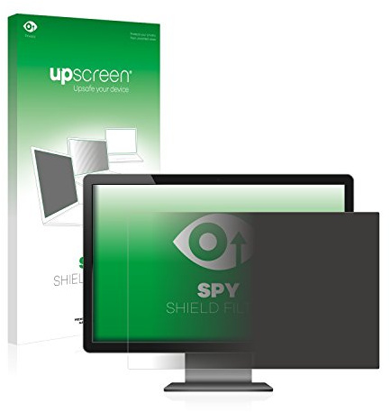 upscreen Blickschutzfilter für Displays 27 (68.6 cm) [598x336 mm, 16:9] | Anti-Spy Displayschutz Made in Germany Standardgrößen Privacy Filter Blickschutzfolie Blaulichtfilter Sichtschutz-Folie