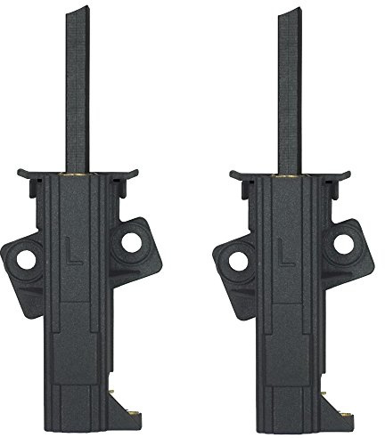 Kohlebürsten Kohlen für Waschmaschine mit Halter  L  Halterlänge 57mm passend für AEG Lavamat 86800 WN / 86800 WS / 86800 WSF / 86820/86820 W / 9019 W / 90200 W / 90205 W / 9024/9029