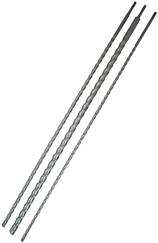 3PC SDS+ Drill Bits 1000mm Long 12mm 16mm 24mm - 1 Metre