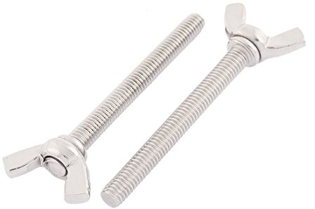 Aexit 70mm M6 Gewinde 304 Edelstahl Flügelschrauben Verschlussschraube 2St (229eee35e42a07cd933c8e0a1aafeacd)