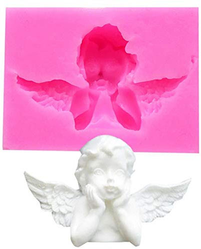 TOSSPER Sugar Neueste Engel Rahmen Silikonform Schokolade gumpaste Form Fondantform Kuchen dekorieren Werkzeuge Kuchen Schablone