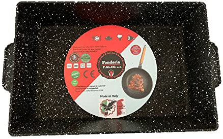 Lasagnera Teglia da Forno Antiaderente in 2 Diverse Dimensioni (23,5 x 24,5 cm)