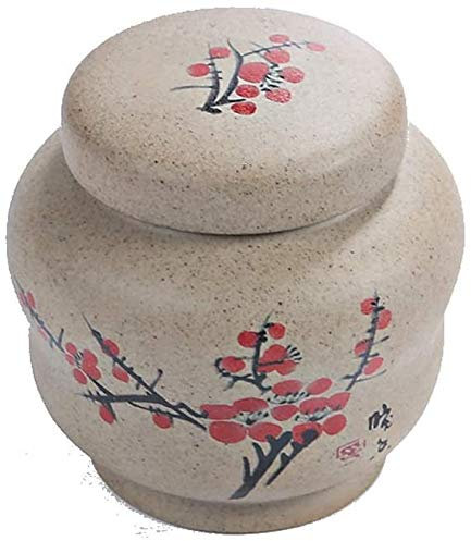 Gedenksteine Särge und Urnen Urnen for Ashes Urne für Asche Pet Cremation Urn für Asche Mini Cremation Tanks für Haustiere, Mini Cremation Urn, handgefertigte Keramikgläser, kleine Pet Souvenirs