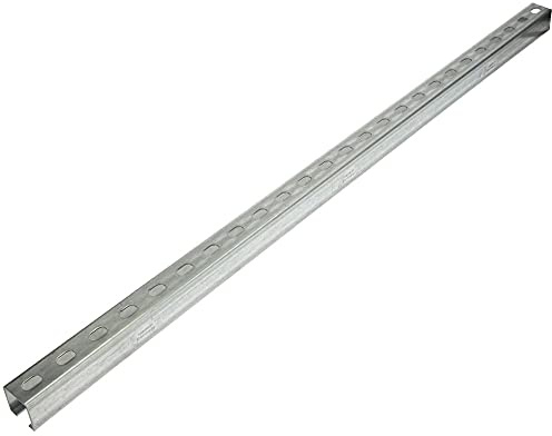 5 Stk 2 m C Profile 10 m Montageschiene 27x18 Montageschienen Metallschiene Lochschiene 5 stück 2m(stücke)