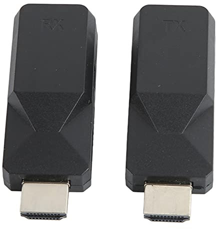 Transmisor Y Receptor HDMI Inalámbrico, Kit Extensor de 165 Pies Sobre Cable Ethernet Cat5/Cat6, Adaptador RJ45 de Larga Distancia