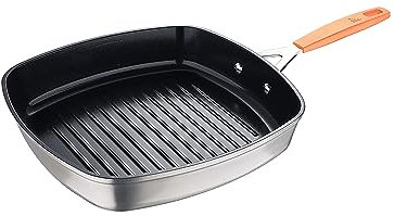 San Ignacio Square Roaster 28 x 28 cm Forged Aluminium Induction Compact