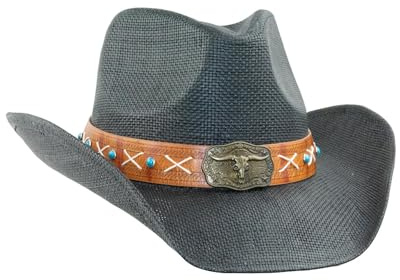 Black Jungle Cosmus sommarhatt stråhatt utomhushatt solhatt fritidshatt