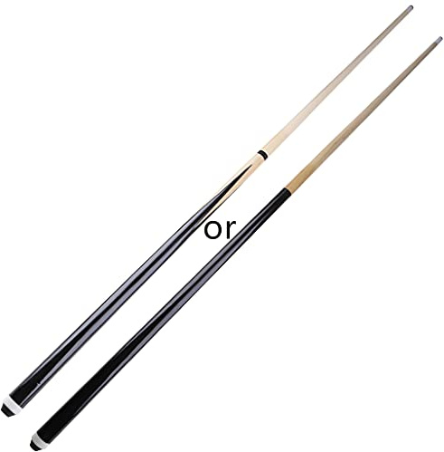 OVERTOYOU Snooker-Queue für Zuhause, 120 cm, 12 mm Spitze, für Kinder, Erwachsene, Billard, Training, Unterhaltungswerkzeug, Kinder und Erwachsene, Billard