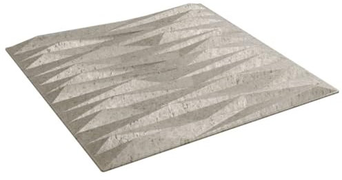 vidaXL Wandpaneele 12 Stk. Beton 50x50 cm XPS 3 m² Stein, Wandplatte, Wandverkleidung, Wanddekoration, Wandplatten, Wandfliese, Wand Verkleidung