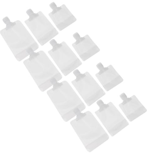 Bolsas de Loción Rellenables 30ml, 50ml y 100ml, 12 Piezas