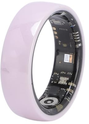 Annadue Smart Ring, NFC Smart Ring with Access Control, Fitness Tracker Ring, 5ATM IP68 Water Resistant Ceramic Ring, Lightweight Wearable Ring for Sports