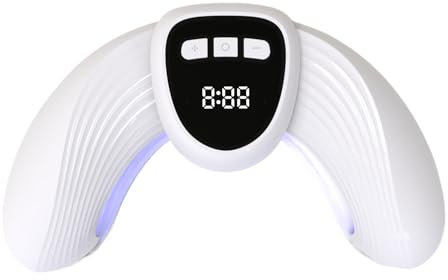 Générique Lampe UV pour Ongles en Gel | avec Minuterie Lumière LED pour Ongles | Séchoir à Séchage Rapide Appareil Pliable pour Soins Vernis Bureau Voyage Spa Camping Salon