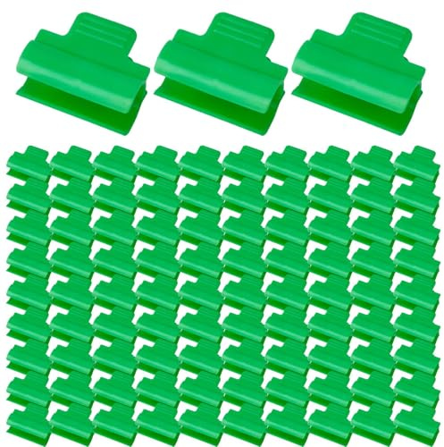 Biniveil Lot de 100 clips pour serre - Outils de support robustes - Accessoires de remplacement pour ombrage extérieur et intérieur