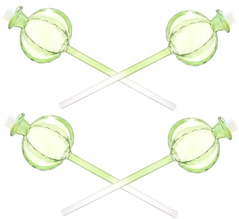 Happyyami 4 Piezas Bolas de Riego Automático para Plantas Sistema Autorriego para Macetas Diseño Cactus Decorativo para Ahorro de Agua y Cuidado Práctico
