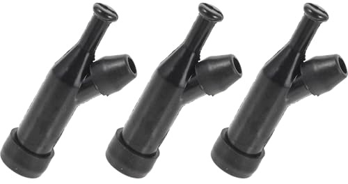 GARVALON 3 Pezzi Cappucci Candela in Plastica per Motori Generatore e Pompa ad Alta Pressione Isolamento Superiore e Resistenza Usura per Motori Benzina