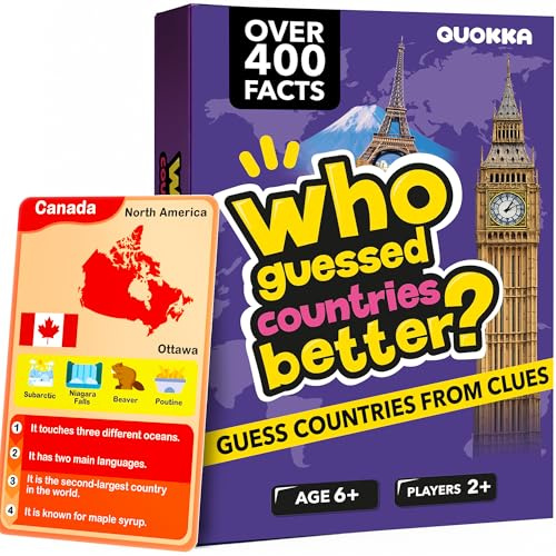 Quokka Kids Card Games for 6 8 Year Olds - Educational Games for Families