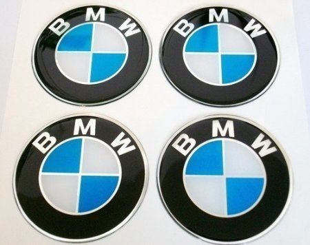BMW Aufkleber für Nabendeckel an Alufelgen 70 MM