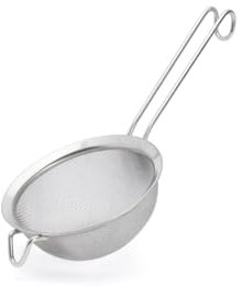 De Buyer, COLADOR COCINA, INOX 18/10 Ø14 CM L. 32 CM,Diámetro 14 cm-3242.14N
