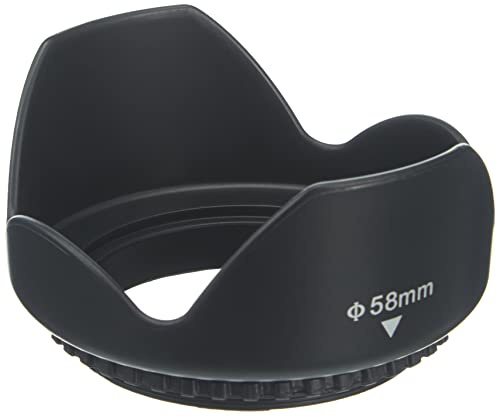 ayex Universal Sonnenblende Tulpenform Schraubgewinde Gegenlichtblende 58mm Lens Hood