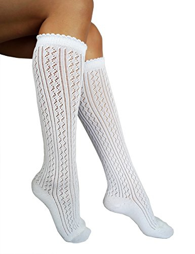 etrado fashion Calcetines hasta la rodilla Calcetines por encima de la rodilla Calcetines de traje tradicional Calcetines para el Oktoberfest, 39-42
