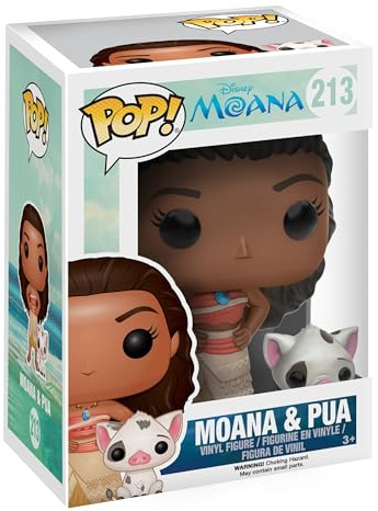 Funko Pop! Disney: Moana - Moana & Pua - Vaiana - Figura de Vinilo Coleccionable - Idea de Regalo - Mercancia Oficial - Movies Fans - Muñeco para Coleccionistas y Exposición