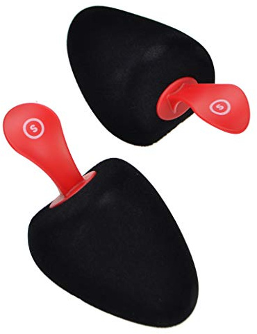 Woly Embauchoir arrondi en mousse 35-38, Noir , UK4-5 EU35-38