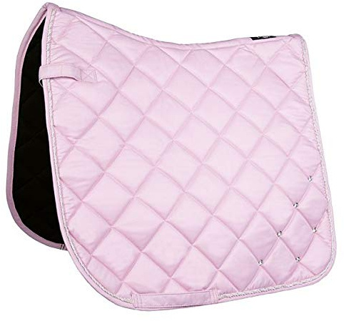 HKM Hannah Tapis de selle Hannah 3800 Rose Taille unique