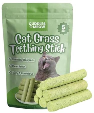 Grass Teething Stick Grass Sticks Snacks Treat Snack Chew Toy Toy Grass Cleaner,Cats For Teeth Teething