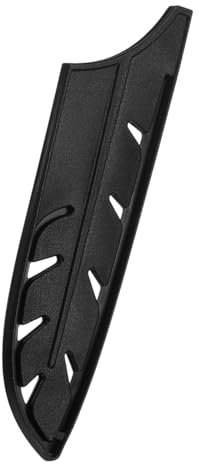 sourcing map Knife Cover Sleeves Blade Edge Guards for 5 Santoku Knife Blade Edge Protector Covers Universal Blade Sheath for Kitchen, Black