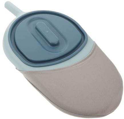 Ipetboom Orinatoio Portatile per Anziani in Plastica Leggera, Padella Sanitaria Rotonda Manico Resistente per Pazienti Allettati a Casa in Ospedale Colore Casuale