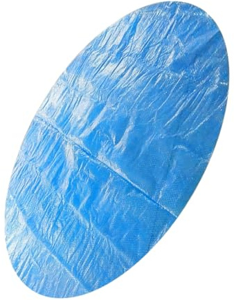 Toddmomy Bâche Solaire Piscine Protection Thermique avec Isolation et Bulles pour Garçon Fille Coût Chauffage et Protection Poussière et Pluie