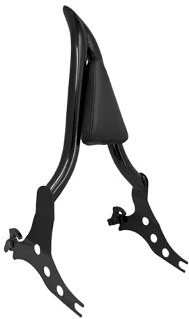 Motorcycle Seat backrest Motorcycle Rear Passenger Backrest Sissy Bar With Leather Pad For Softail For Fat Boy Breakout FLFBS FXSB FXBRS 2018-22 2023